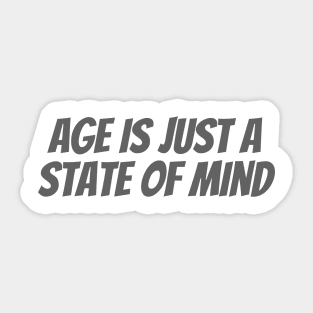 A State of Mind Sticker